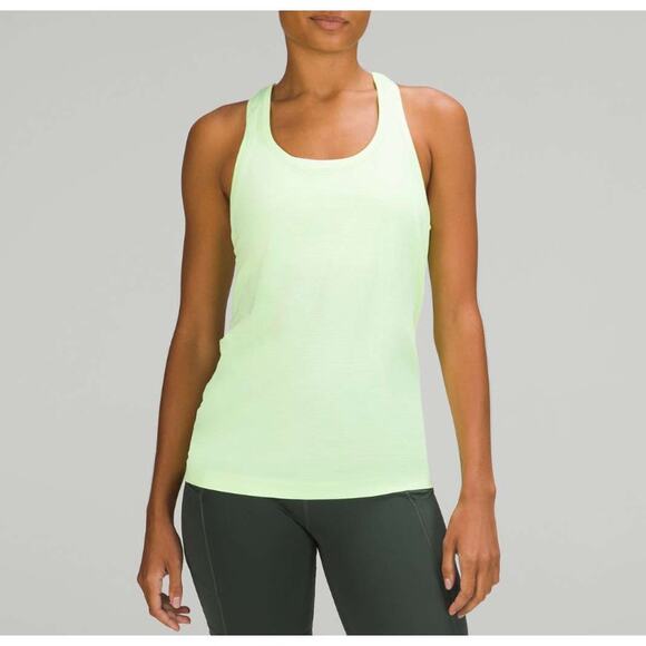 Lululemon Swiftly Tech Racerback Faded Zap Green Womens Size 10 - Picture 1 of 4